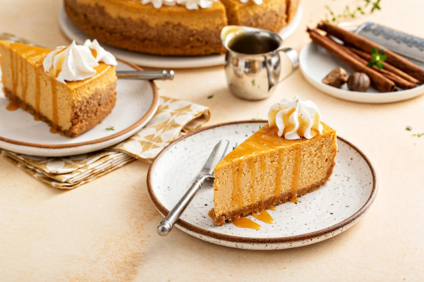 Vegan Pumpkin Cheesecake