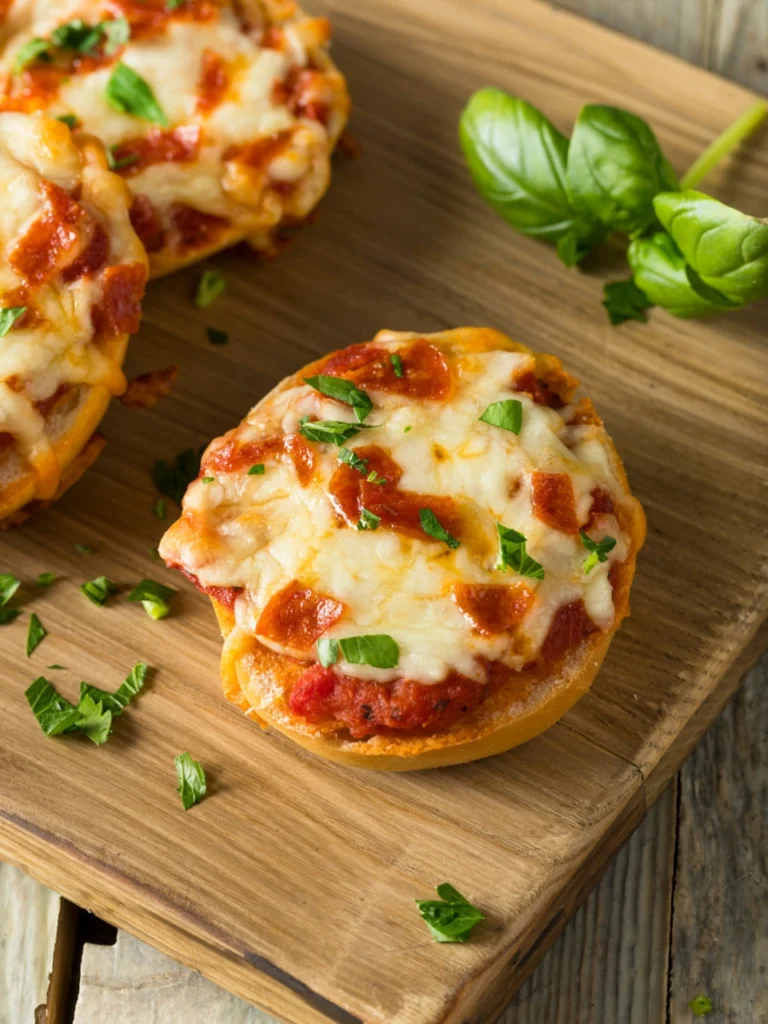 Vegan Pizza Bagels