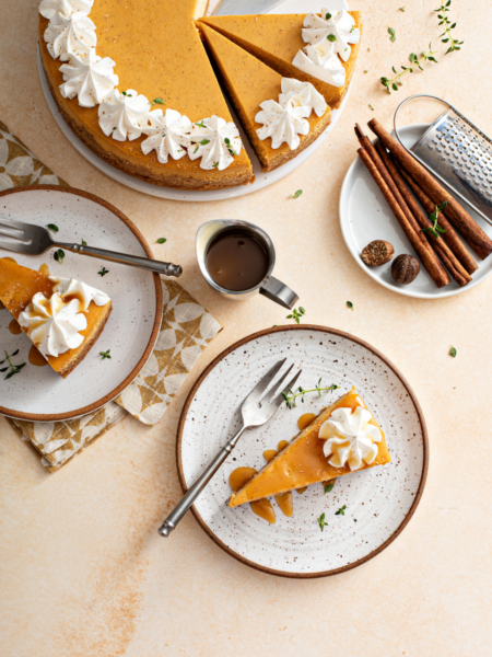 Vegan Pumpkin Cheesecake