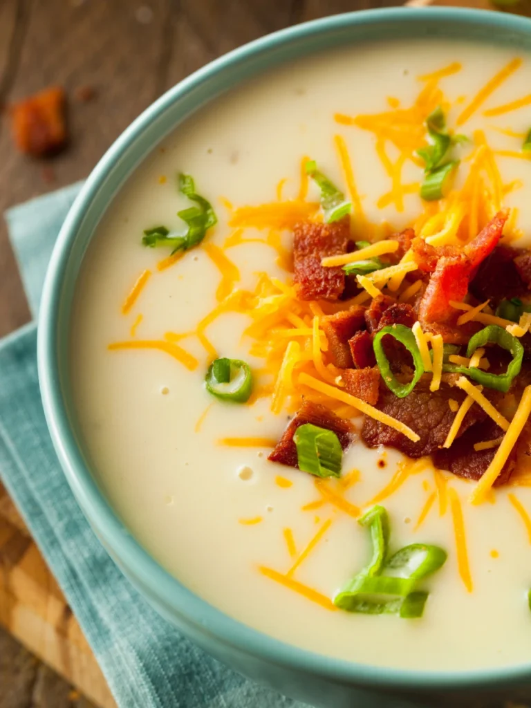 Loaded Baked Potato Soup 