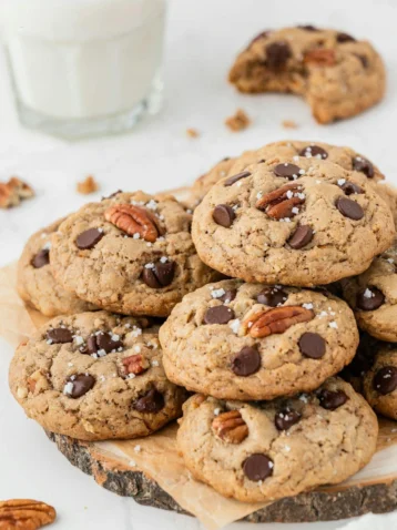 Chocolate Chip Pumpkin Banana Oatmeal Cookies