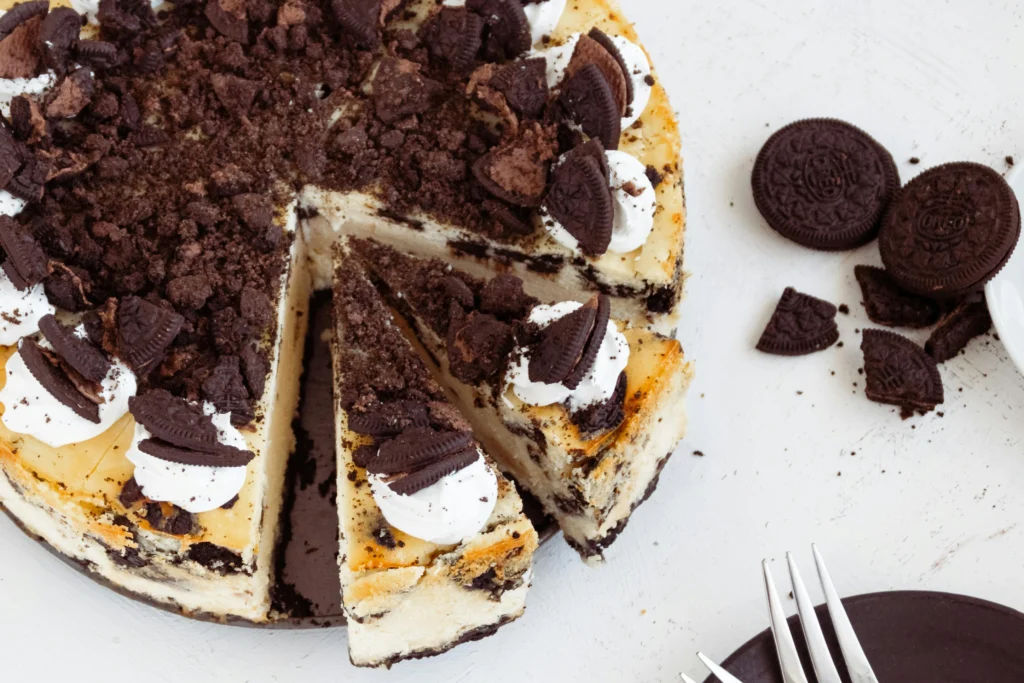 Vegan Oreo Cheesecake