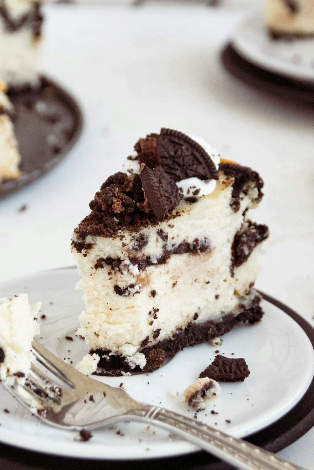 Vegan Oreo Cheesecake