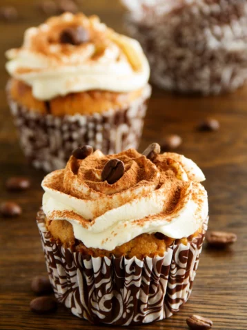 Vegan Tiramisu cupcakes