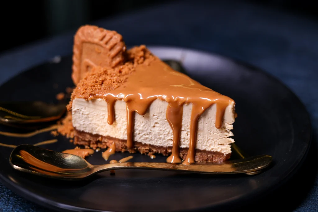Vegan Biscoff Cheesecake