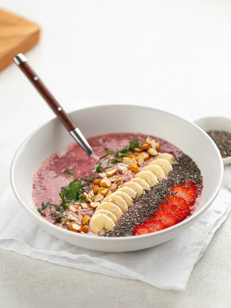 Berry Antioxidant smoothie bowl